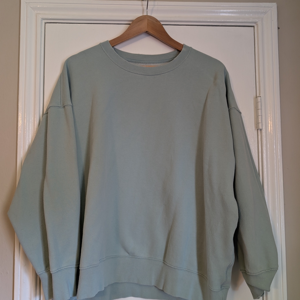 American Eagle Outfitters Mint Green Sweatshirt